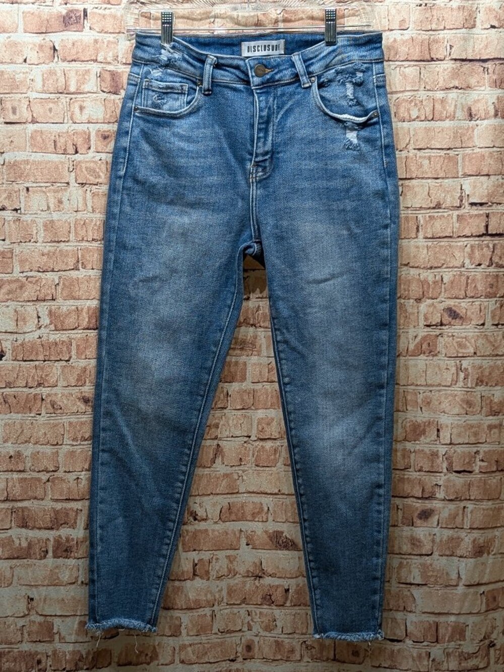 Disclosure High-Rise Skinny Jeans Medium Wash Blue Size 11/30